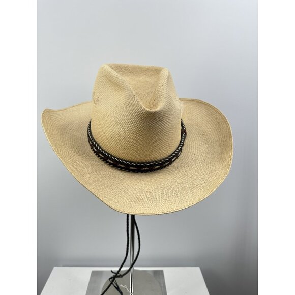 O’farrell Vintage Western Pinched Crown Hat Size 7-5/8 - Picture 3 of 16